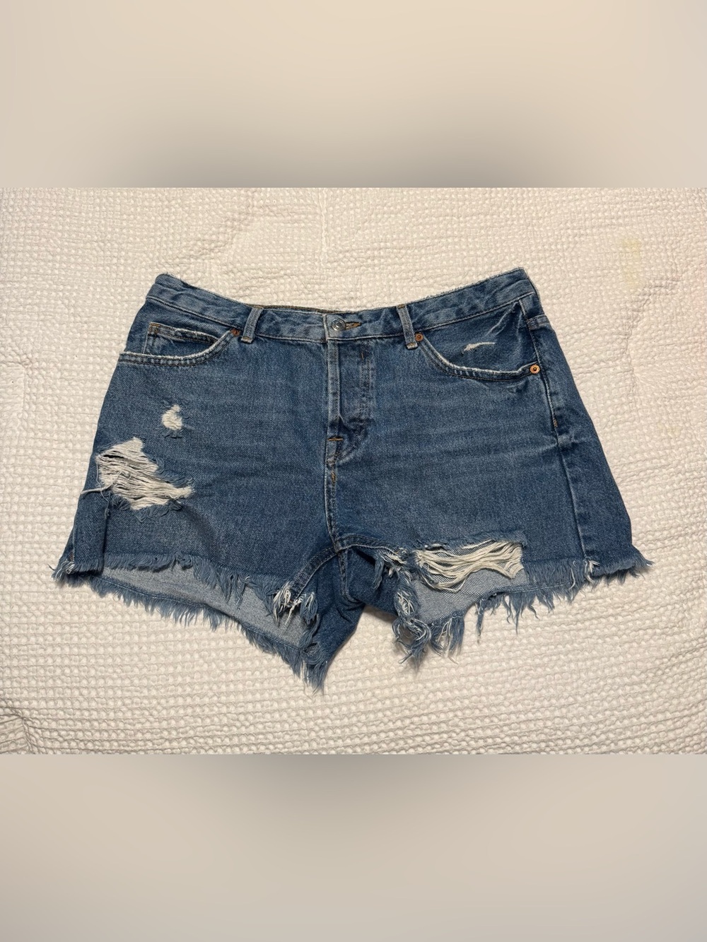 Topshop Ashley Jean Shorts